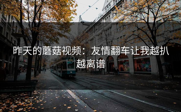 昨天的蘑菇视频：友情翻车让我越扒越离谱